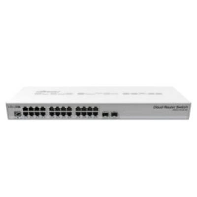 Switch Mikrotik CRS326-24G-2S+RM 24x 10/100/1000 2x SFP+ 