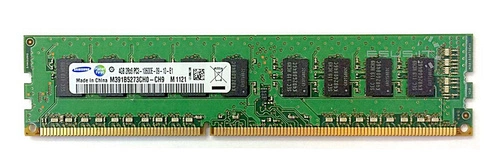 Arbeitspeicher 1x 4GB Samsung ECC UNBUFFERED DDR3  1333MHz PC3-10600 UDIMM | M391B5273CH0-CH9