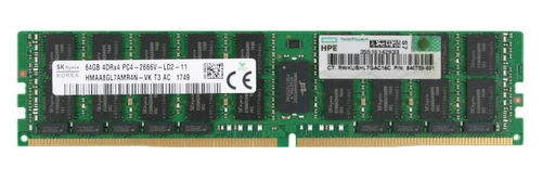 Arbeitspeicher 1x 64GB Hynix ECC LOAD REDUCED DDR4 4Rx4 2666MHZ PC4-21300 LRDIMM | HMAA8GL7AMR4N-VK