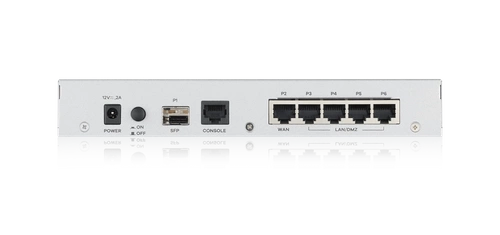Security USG110-EU0102F 4x RJ-45 10/100/1000 2x RJ-45 10/100/1000
