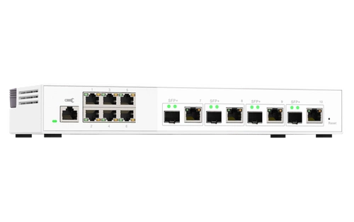 Schalter QNAP QSW-M2106-4C 6x 2.5Gb 4x RJ-45/SFP+