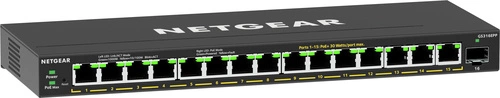Schalter Netgear GS316EPP-100PES 15x 1Gb 1x SFP 231 W PoE+