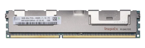 Arbeitspeicher 1x 16GB Hynix ECC REGISTERED DDR3  1066MHz PC3-8500 RDIMM | HMT42GR7CMR4A-G7