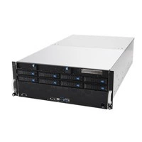 Serverplattform ASUS 4U ESC8000A-E11-SKU3/3KW(2+2)/3PCIe 90SF0213-M00AW0 AMD x 2 DDR4 x 32 10 x 2.5" SATA/SAS+2NVME PSU 2+2