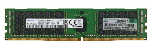 Arbeitspeicher 1x 16GB Samsung ECC REGISTERED DDR4 2Rx4 2400MHz PC4-19200 RDIMM | M393A2G40EB1-CRC