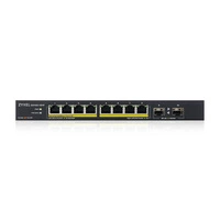 Schalter Zyxel GS1100-10HP-EU0102F 10x 1Gb 2x SFP 130W PoE+