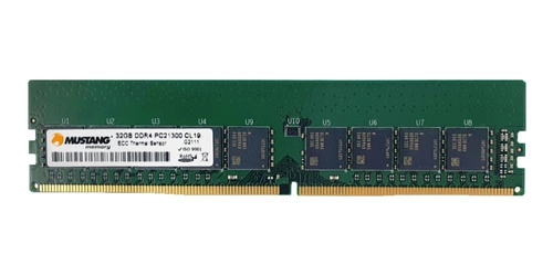 Arbeitsspeicher  1x 32GB Mustang DDR4 2Rx8 2666MHz PC4-21300 ECC UNBUFFERED  | M94G72261908NDT-S