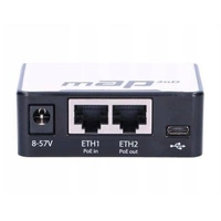 Zugangspunkt Mikrotik RBmAP2nD 2,4 GHz | 5 GHz 300 Mbps 802.3af PoE | 802.3at PoE+ 802.11 b/g/n