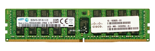 Arbeitspeicher 1x 32GB Samsung ECC REGISTERED DDR4 2Rx4 2133MHz PC4-17000 RDIMM | M393A4K40BB0-CPB
