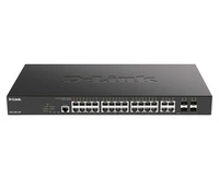 Schalter D-Link DGS-2000-28P 24x 1Gb 4x RJ-45/SFP 193 W PoE+
