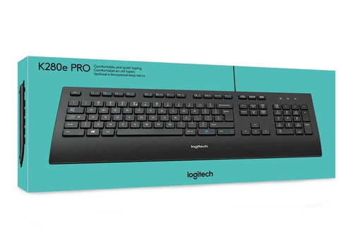 Verkabelt tastatur Logitech K280E Pro f/ Business QWERTY