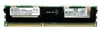 Arbeitspeicher 1x 4GB ELPIDA ECC REGISTERED DDR3 2Rx4 1333MHz PC3-10600 RDIMM | EBJ41HE4BDFD-DJ-F