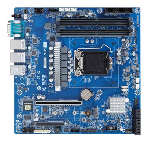 Hauptplatine Gigabyte MX33-BS0 LGA1200 Micro-ATX | 9MX33BS0MR-00