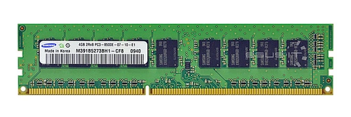 Arbeitspeicher 1x 4GB Samsung ECC UNBUFFERED DDR3  1066MHz PC3-8500 UDIMM | M391B5273BH1-CF8 