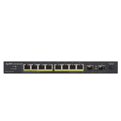 Switch Zyxel GS1100-10HP-EU0101F 8x 10/100/1000 2x SFP 240 W PoE+