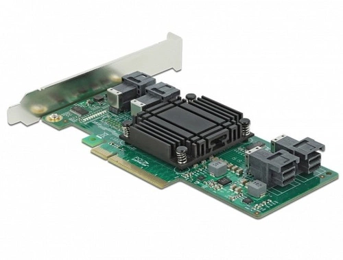 Delock Karte PCI Express x8 do 2 x NVMe SFF-8643 | 90439