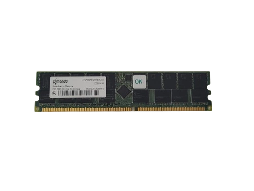 Arbeitspeicher 1x 2GB QIMONDA ECC REGISTERED DDR2  400MHz PC2-3200 RDIMM | HYS72T256220HR