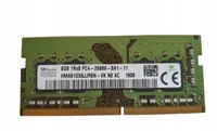 Arbeitspeicher 1x 8GB Hynix DDR4 1Rx8 2666MHz PC4-21300 SO-DIMM  | HMA81GS6JJR8N-VK