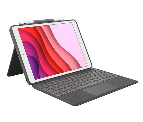 Drahtlos tastatur Logitech Combo Touch QWERTZ