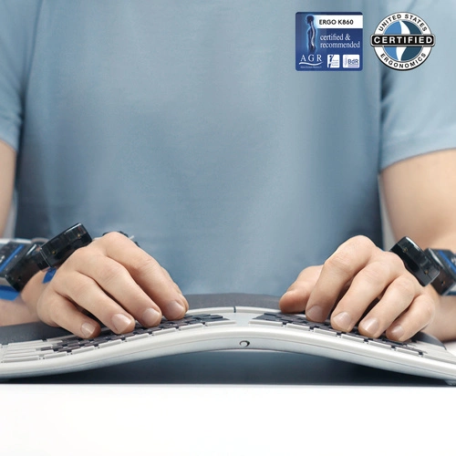 Drahtlos tastatur Logitech Ergo K860 QWERTY (US)