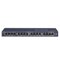 Switch Netgear GS116GE | 512 kB | 32 Gb/s | 16x Ethernet Anschluss