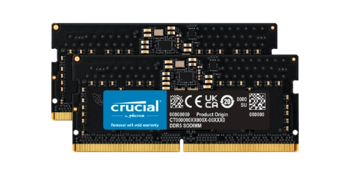 Arbeitspeicher 1x 16 GB Crucial SO-DIMM DDR5 4800MHz PC5-38400 | CT16G48C40S5