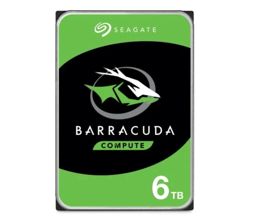 Festplatte Seagate BarraCuda 3.5'' HDD 6TB 7200RPM SATA 6Gb/s 256MB | ST6000DM003-REC