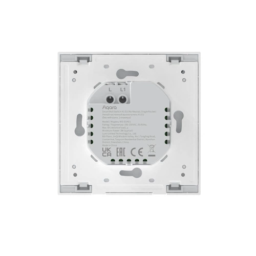 Intelligenter Schalter Aqara Smart Wall Switch H1 EU (No Neutral) | WS-EUK01
