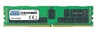 Arbeitspeicher 1x 32GB GoodRAM ECC REGISTERED DDR4 2Rx4 2400MHz PC4-19200 RDIMM | W-MEM2400R4D432G