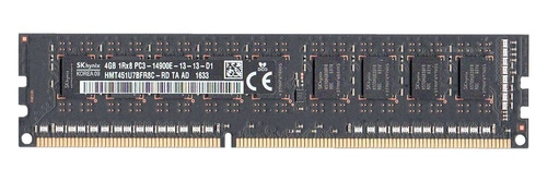 Arbeitspeicher 1x 4GB Hynix ECC UNBUFFERED DDR3  1866MHz PC3-14900 UDIMM | HMT451U7BFR8C-RD