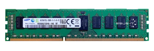 Arbeitspeicher 1x 4GB Samsung ECC REGISTERED DDR3 2Rx8 1600MHz PC3-12800 RDIMM | M393B5273DH0-YK0