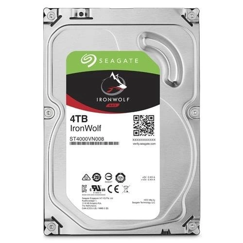 Festplatte Seagate IronWolf 3.5'' HDD 4TB 5900RPM SATA 6Gb/s 64MB | ST4000VN008