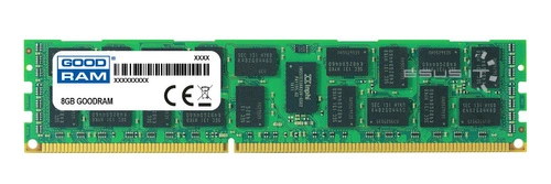 Arbeitspeicher 1x 8GB GoodRAM ECC REGISTERED DDR3 1Rx4 1600MHz PC3-12800 RDIMM | W-MEM1600R3S48G