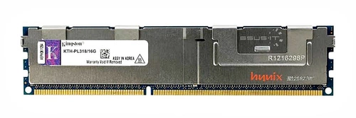 Arbeitspeicher 1x 16GB Kingston ECC REGISTERED DDR3  1866MHz PC3-14900 RDIMM | KTH-PL318/16G