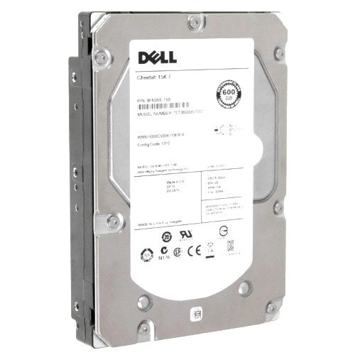 Dedizierte Festplatte für DELL-Server 3.5'' 600GB 15000RPM HDD SAS 6Gb/s W347K | J762N | ST3600057SS | REFURBISHED