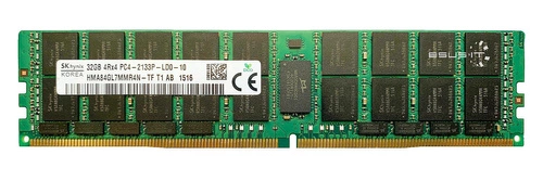 Arbeitspeicher 1x 32GB Hynix ECC LOAD REDUCED DDR4  2133MHz PC4-17000 LRDIMM | HMA84GL7MMR4N-TF