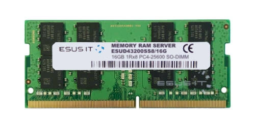 Arbeitspeicher 1x 16GB ESUS IT SO-DIMM DDR4 3200MHz PC4-25600 | ESUD43200SS8/16G