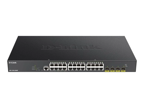 Schalter D-Link DGS-1250-28XMP/E 24x 1Gb 4x SFP+ 370 W PoE+