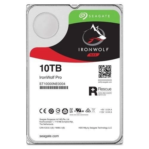 Festplatte Seagate IronWolf 3.5'' HDD 10TB 7200RPM SATA 6Gb/s 256MB | ST10000VN0004