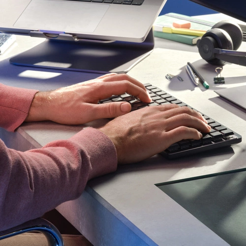 Drahtlos tastatur Logitech MX Mini Mechanical QWERTY