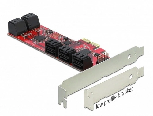 Delock Karte PCI Express x2 - 10 x SATA 6Gb/s