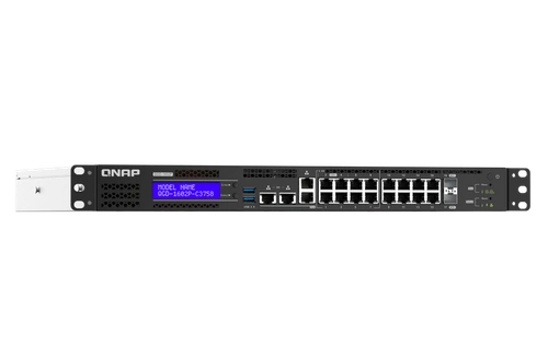 Schalter QNAP QGD-1602P-C3558-8G 8x 1Gb | 8x 2.5Gb 2x SFP+ 370 W PoE+/PoE++