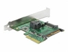 Delock Karte PCI Express x4 U.2 NVMe 1x SFF-8643 + 1x SFF-8639 | 89922