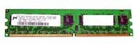 Arbeitspeicher 1x 1GB Micron ECC UNBUFFERED DDR2  667MHz PC2-5300 UDIMM | MT18HTF12872AY-667D4