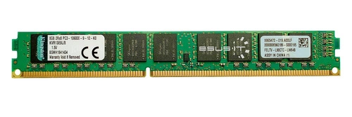 Arbeitspeicher 1x 8GB Kingston ECC UNBUFFERED DDR3 2Rx8 1333MHz PC3-10600 UDIMM | KVR13E9L/8