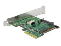 Delock Karte PCI Express x4 U.2 NVMe 1x SFF-8654 4i + 1x SFF-8639 | 89921