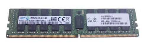Arbeitsspeicher 1x 32GB Cisco UCS & DMS DDR4 2133MHz ECC REGISTERED DIMM | UCS-MR-1X322RU-A 
