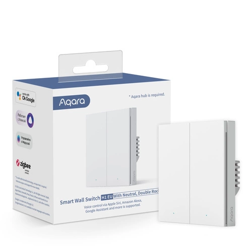 Intelligenter Schalter Aqara Smart Wall Switch H1 EU (With Neutral) | WS-EUK04