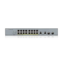 Schalter Zyxel GS1350-18HP-EU0101F 16x 1Gb 2x RJ-45/SFP combo ports 250W PoE+