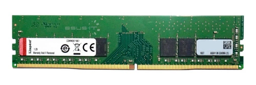 Arbeitspeicher 1x 8GB Kingston ECC UNBUFFERED DDR4 1Rx8 2400MHz PC4-19200 UDIMM | KSM24ES8/8ME